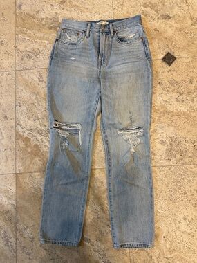Madewell The Perfect Vintage Jean distressed